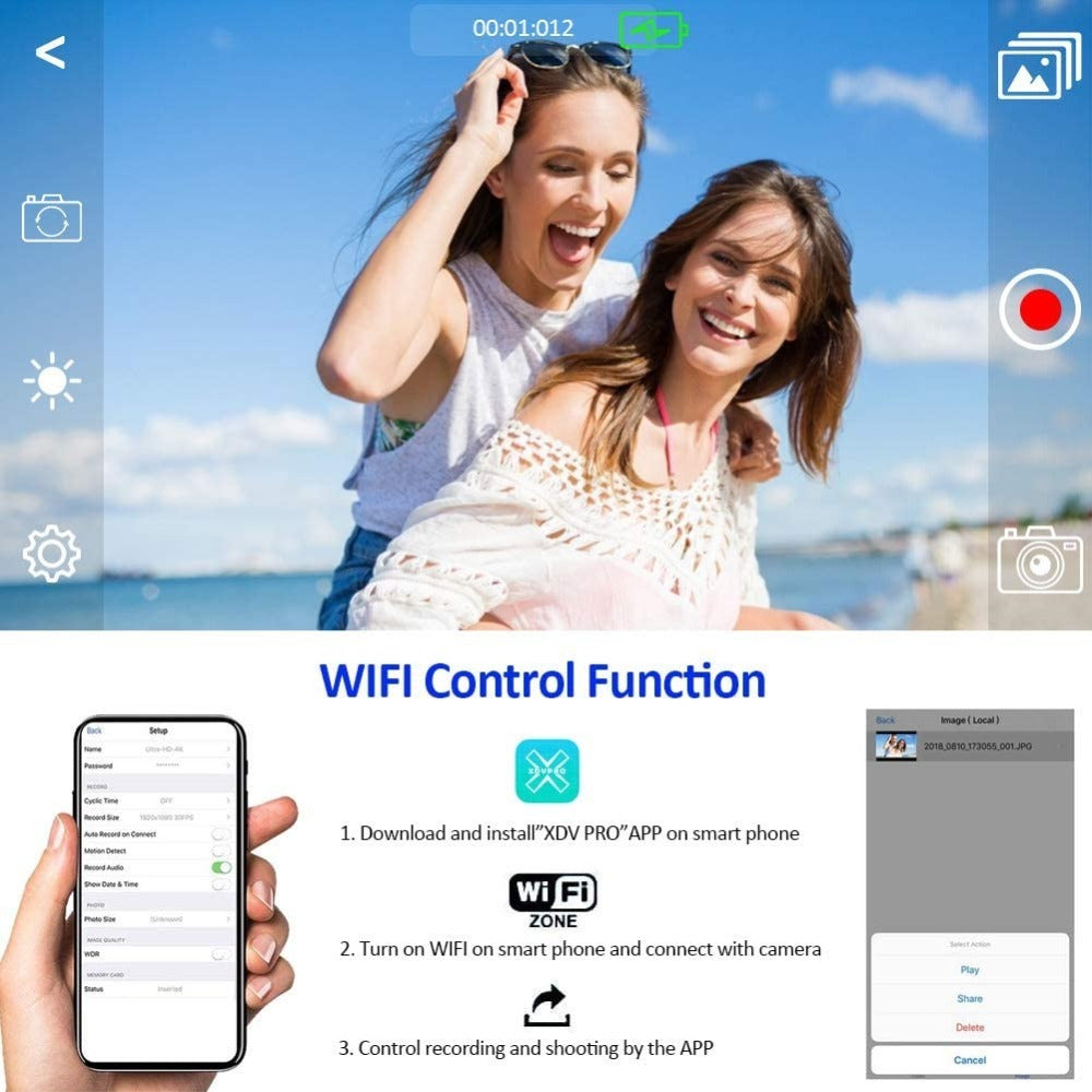 4K HD Handheld Video Recorder