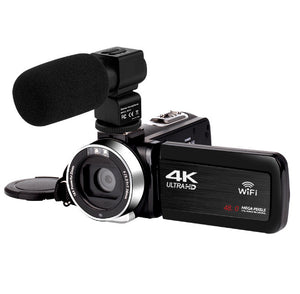 4K Touchscreen Digital Camera with WiFi Remote