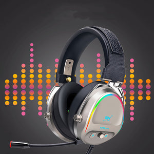 RGB Wired Gaming Headset with Microphone